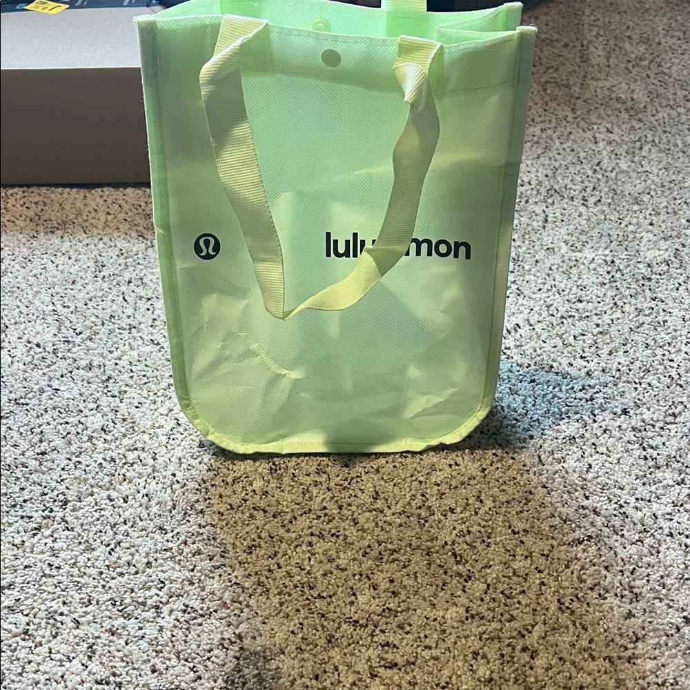 lululemon athletica Light Green Tote